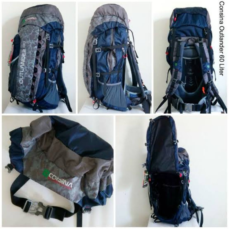 preloved tas carrier gunung consina outlander 60L