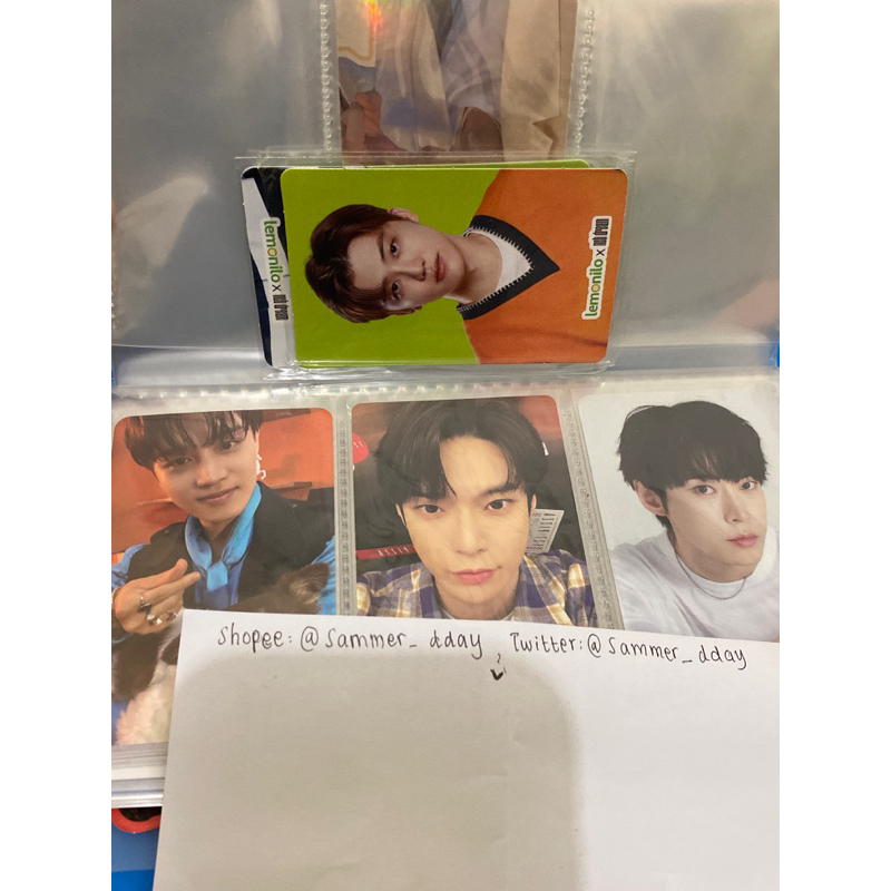 PC PHOTOCARD OFFICIAL NCT TAEIL DOYOUNG