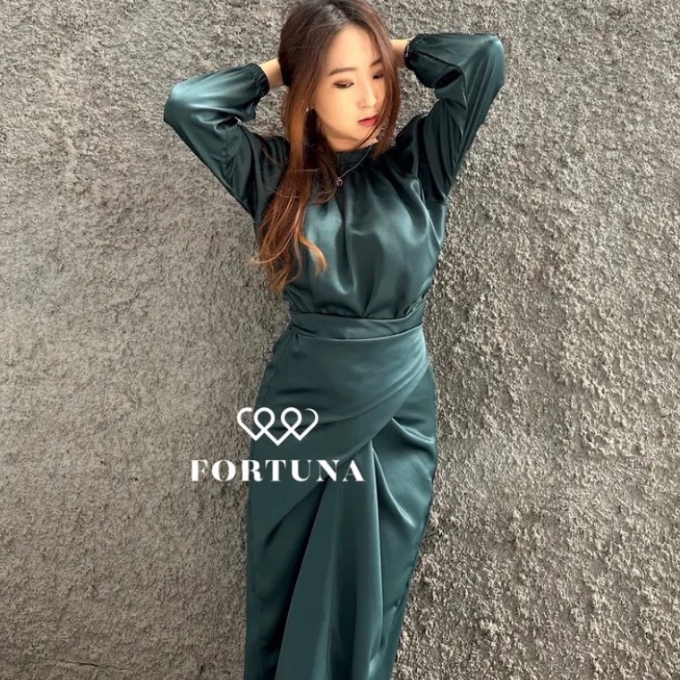 Cuci gudang ASLI FORTUNA Dyra 3 Ways Dress Bridesmaids Sabrina Dyra Dress Fortuna Lilit Gamis by FOR