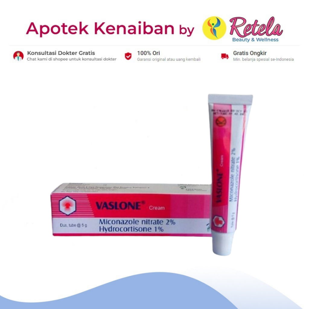 Vaslone Cream 5gr - Miconazole nitrate