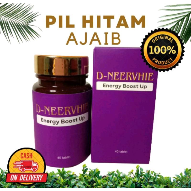 D-NEERVHIE ISI 40 PILL ENERGY BOOST 100% ORIGINAL HARGA GROSIR TERMURAH
