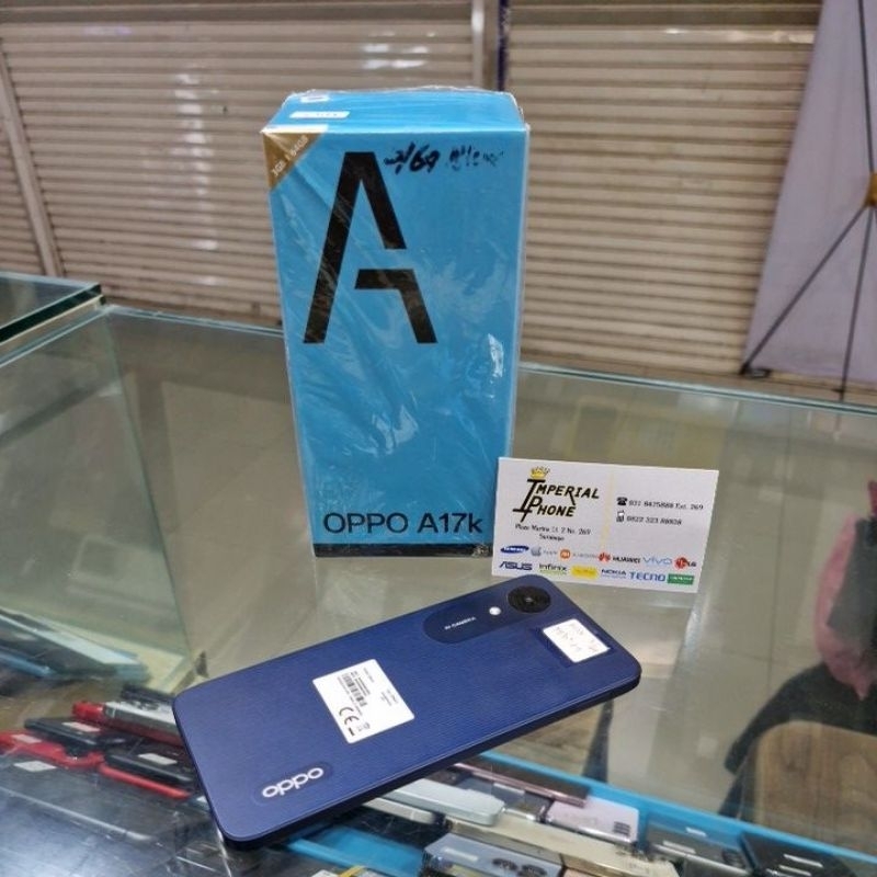 oppo a17k 3/64 resmi second