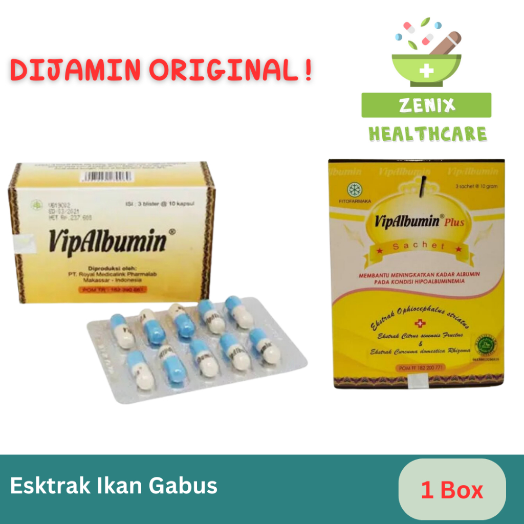 Vipalbumin - Ekstrak Ikan Gabus
