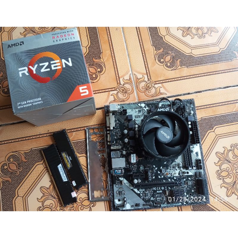 Pesenan Ryzen 5 2400g paketan