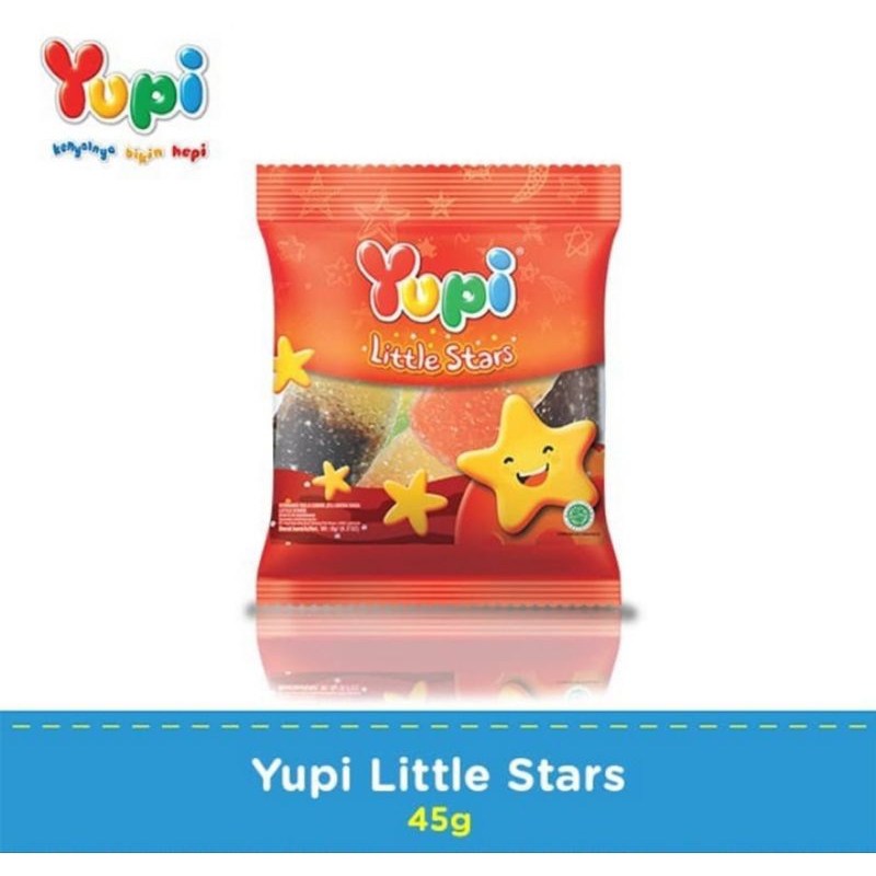 

Yupi Gummy Candies Little Star 45 g