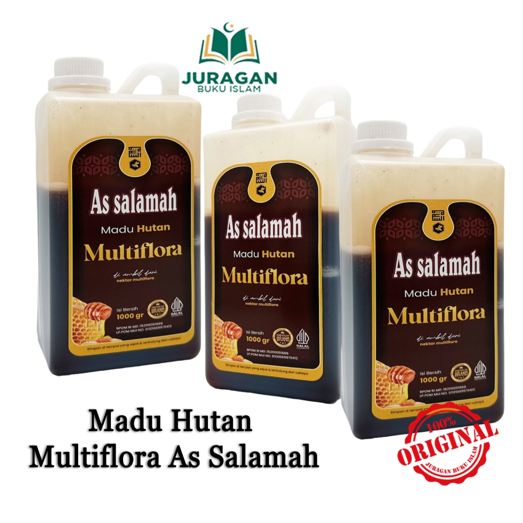 

ORIGINAL Madu As Salamah - Madu Hutan - Madu Multiflora 1000 Gram