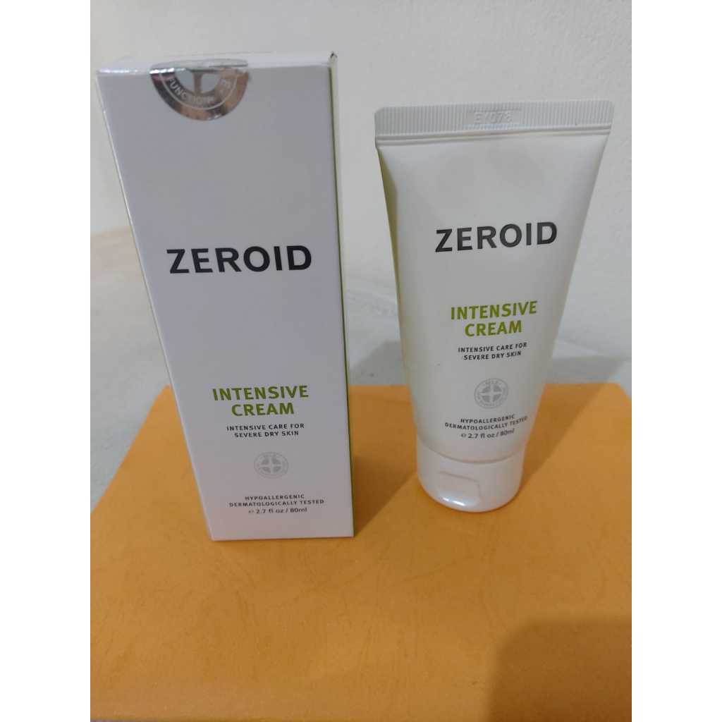 ZEROID Intensive Cream 80 ml READY STOCK Intensive care for Severe Dry Skin 2.7 fl oz / 80 ml