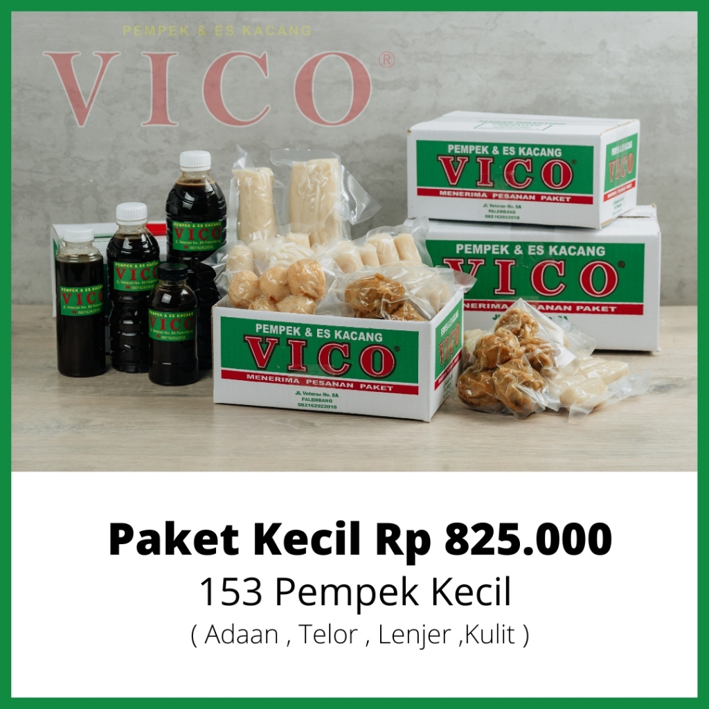 

Pempek Paket Kecil 153 - Pempek Vico