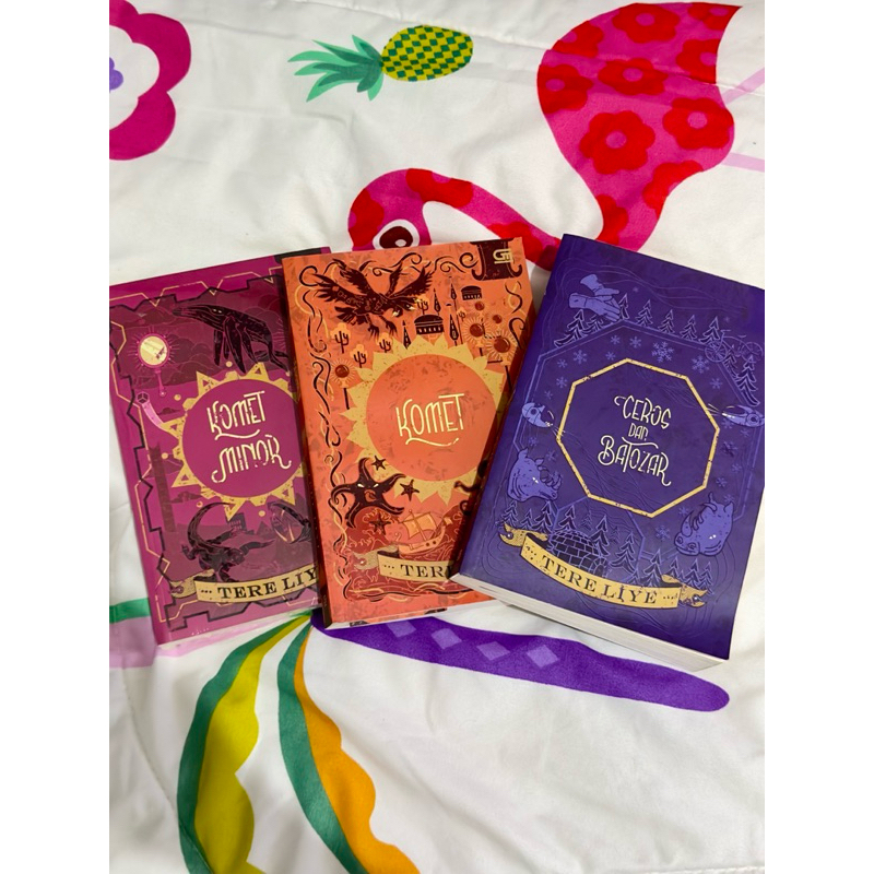 preloved + sealed book bumi series