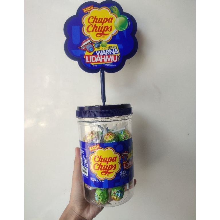 

GROSIR MURAH BARU Chupa Chups Lollipop Classic Toples isi 3