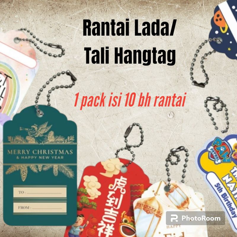 

Rantai Lada Gantungan Hangtag Souvenir dijual per pack isi 10 bh