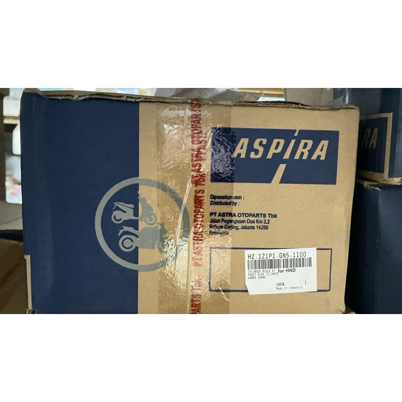 Kas Grand / Cylinder blok + Piston kit Grand Merk Aspira