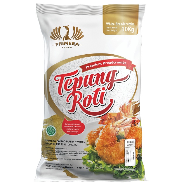 

Primera Panko Tepung Roti Panir Crispy 1kg REPACK