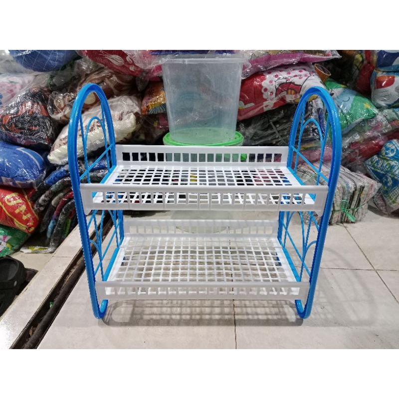 Rak Tempat Bumbu Gantung Susun 2 Nagata Tebal