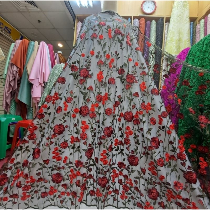 tile bordir garden korea full premium