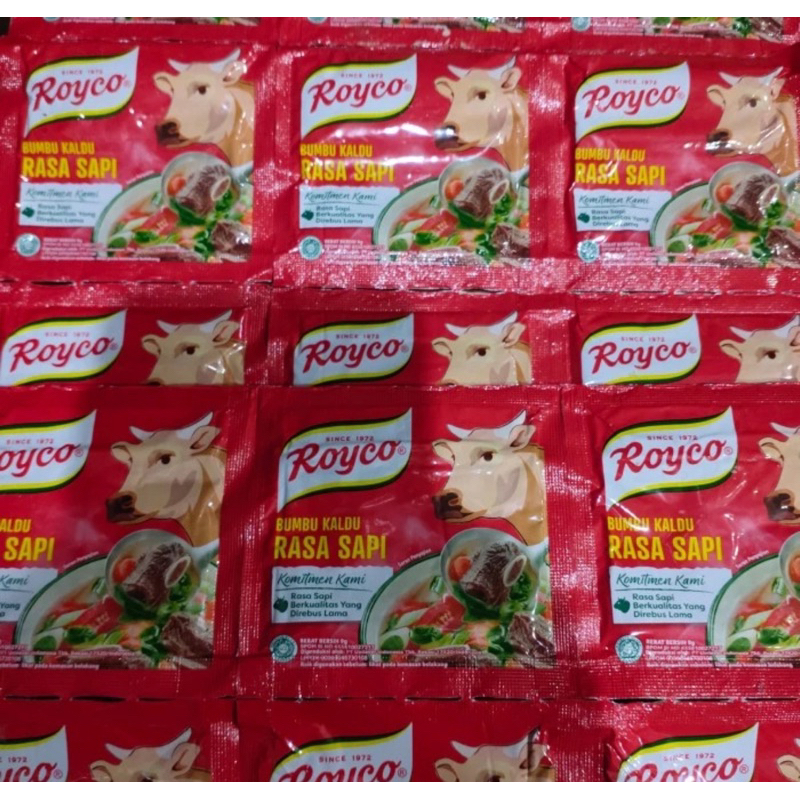 

Royco bumbu masak rasa ayam dan sapi