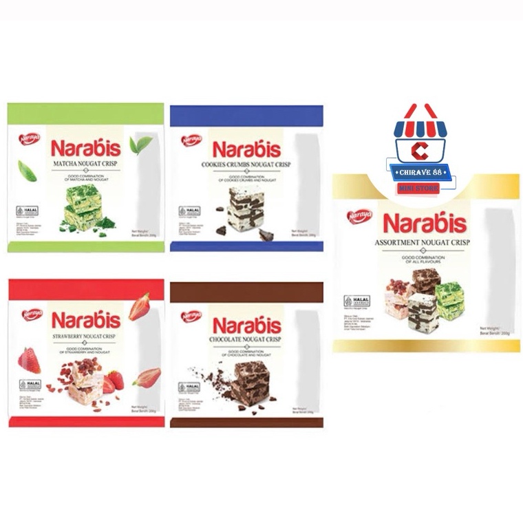 

VIRAL Naraya Narabis Nougat Crips 2g All Variants