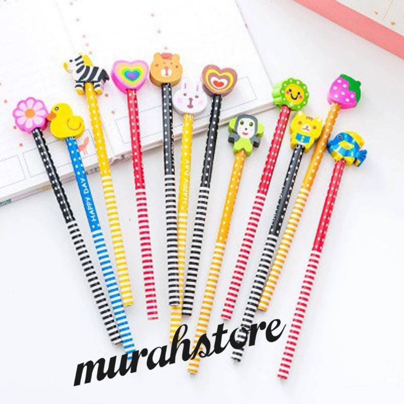 

pensil karakter penghapus