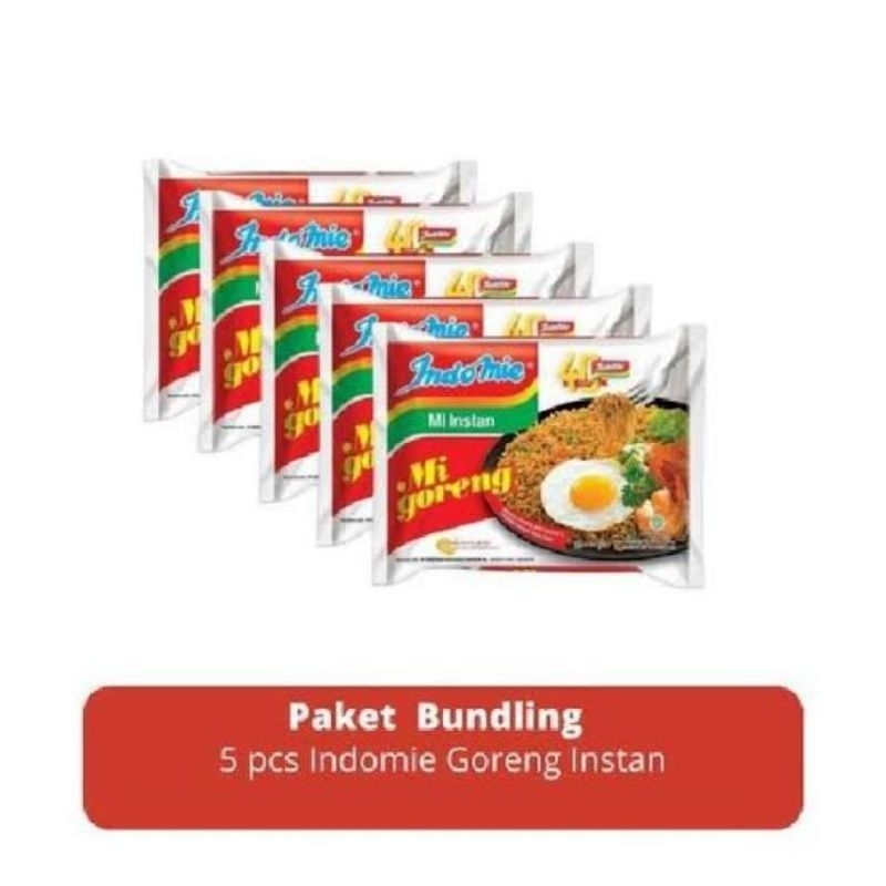 

[ 5 PCS ] INDOMIE GORENG ORIGINAL 80Gr