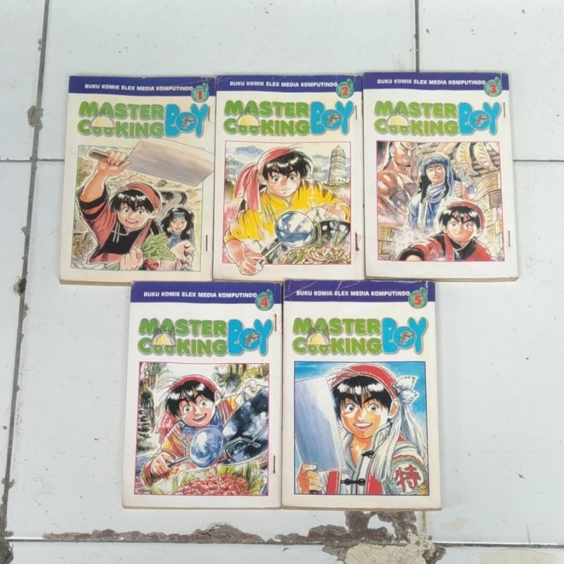 Komik Master Cooking Boy Set