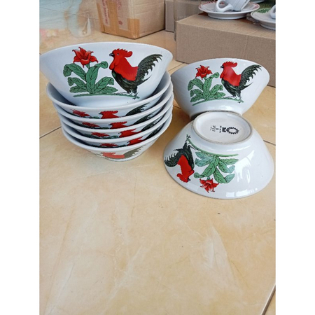 Mangkok ayam jago mangkok bakso mangkok ayam mangkok keramik