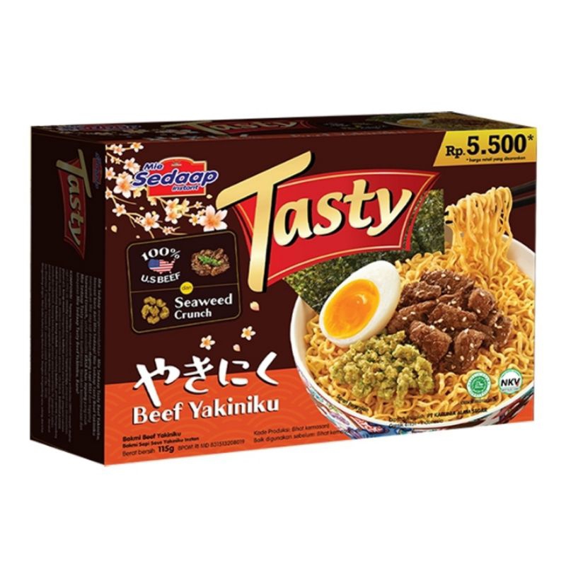 

Tasty Bakmi Beef Yakiniku 115 g