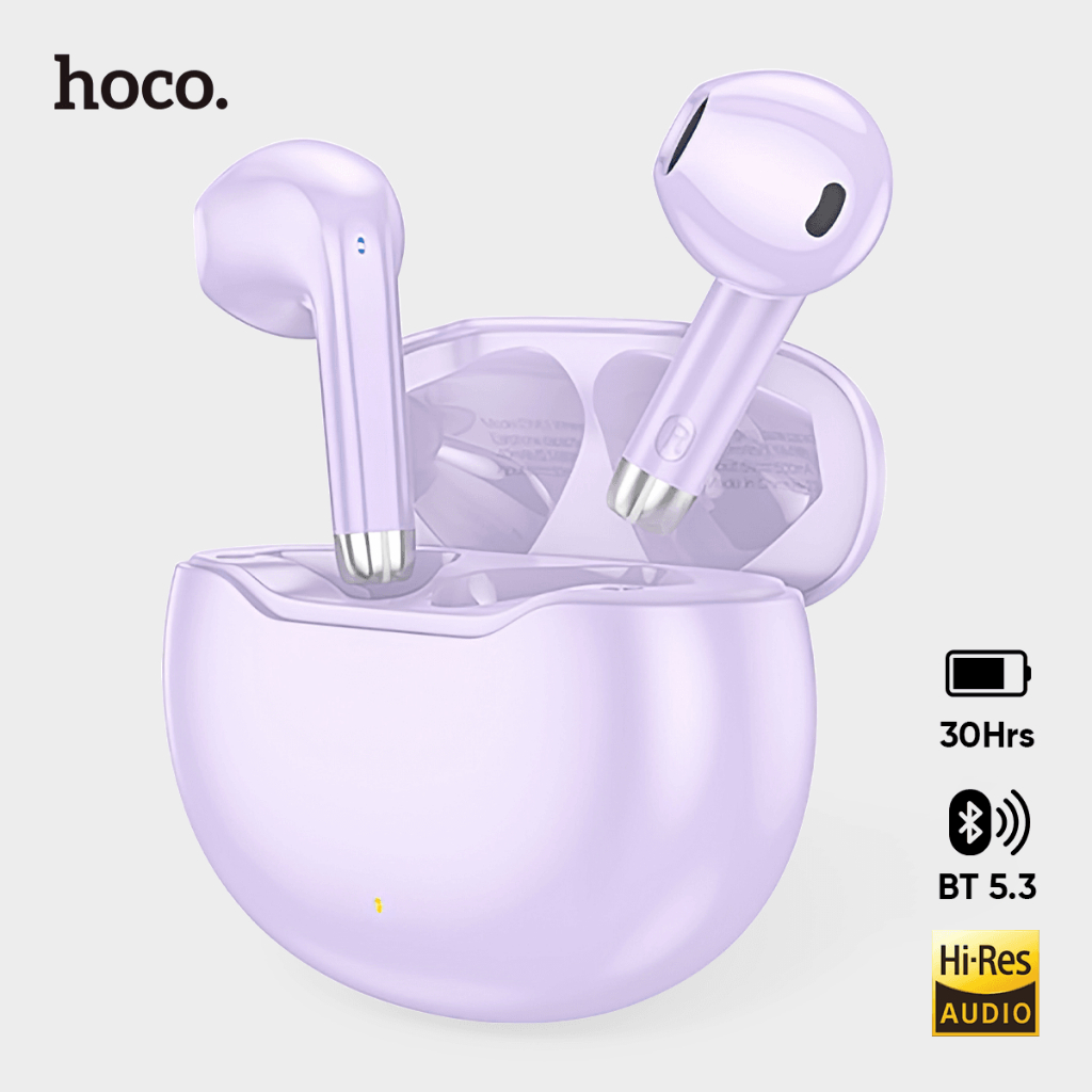 Hoco TWS Earbuds True Wireless Bluetooth 5.3 Earphone Headset Hifi 30 Jam Battery EW61