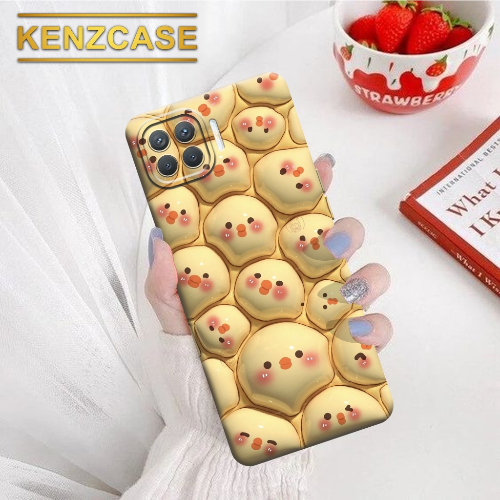 Soft case Hp OPPO RENO 4F- KENZCASE- Fashion Case Aesthetic - Silicon - Pelindung Belakang Handpone 