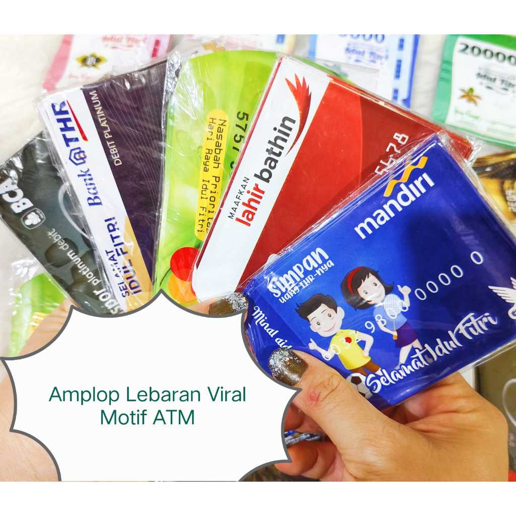 

Amplop Lebaran Uang Viral isi 10 lembar/ Amplop Lebaran Motif Uang / Amplop Lebaran Motif ATM / Amplop Idul Fitri 2024 / Ampau Lebaran THR anak