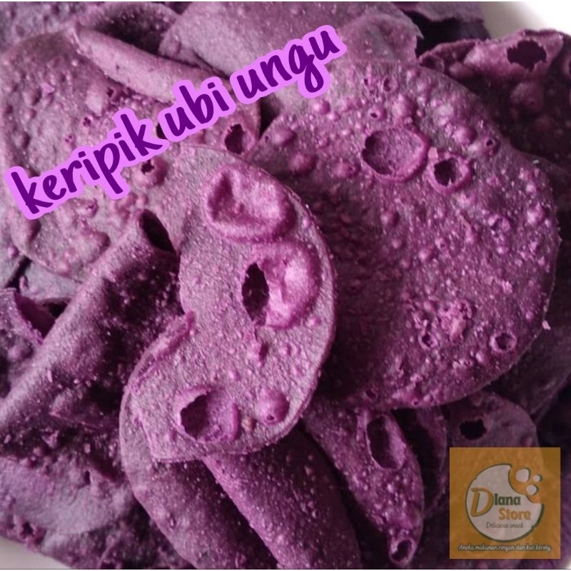 

Keripik ubi ungu manis original 250gr