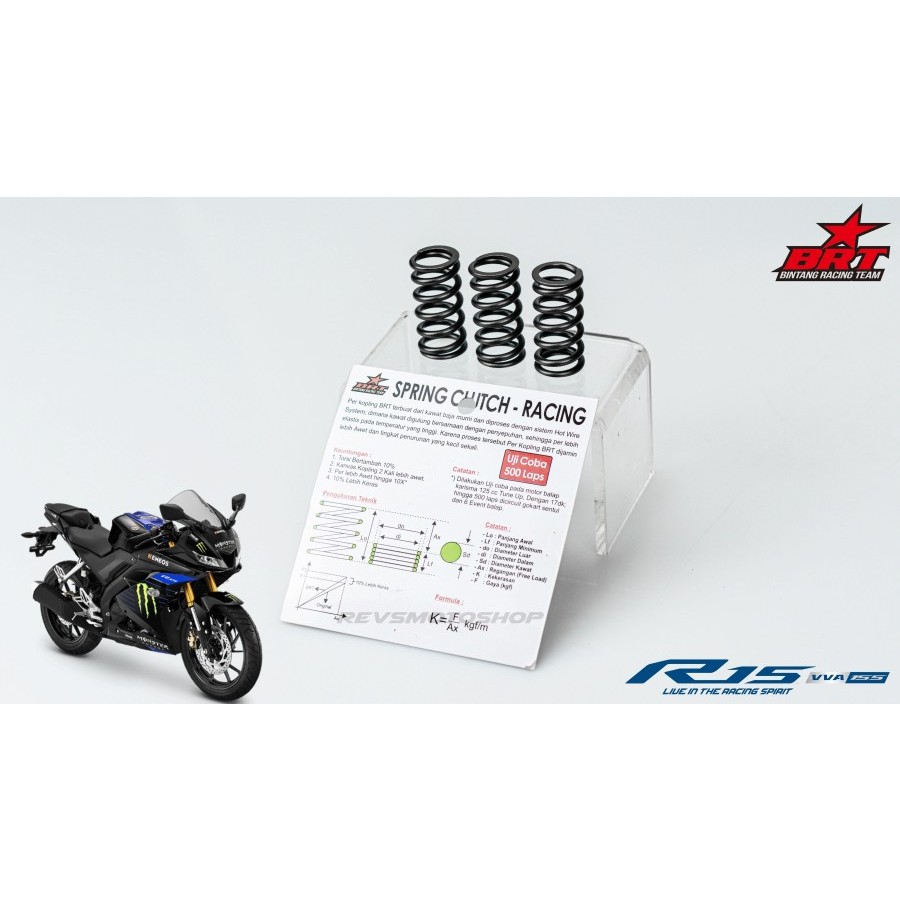 PER KOPLING BRT YAMAHA R15V3 / MT15 / XSR155