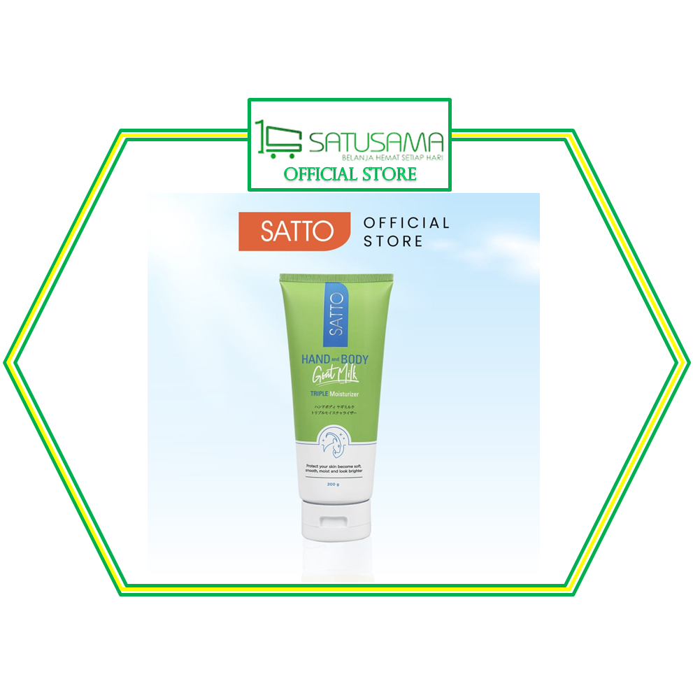 SATTO HANDBODY GOATMILK TRIPLE MOIST