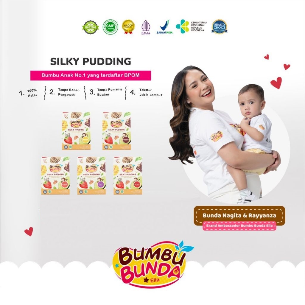 

Bumbu Bunda Elia Silky Pudding 100 g