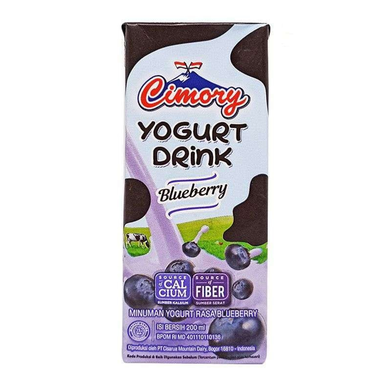 Cimory Yogurt Drink Blueberry 200 ml