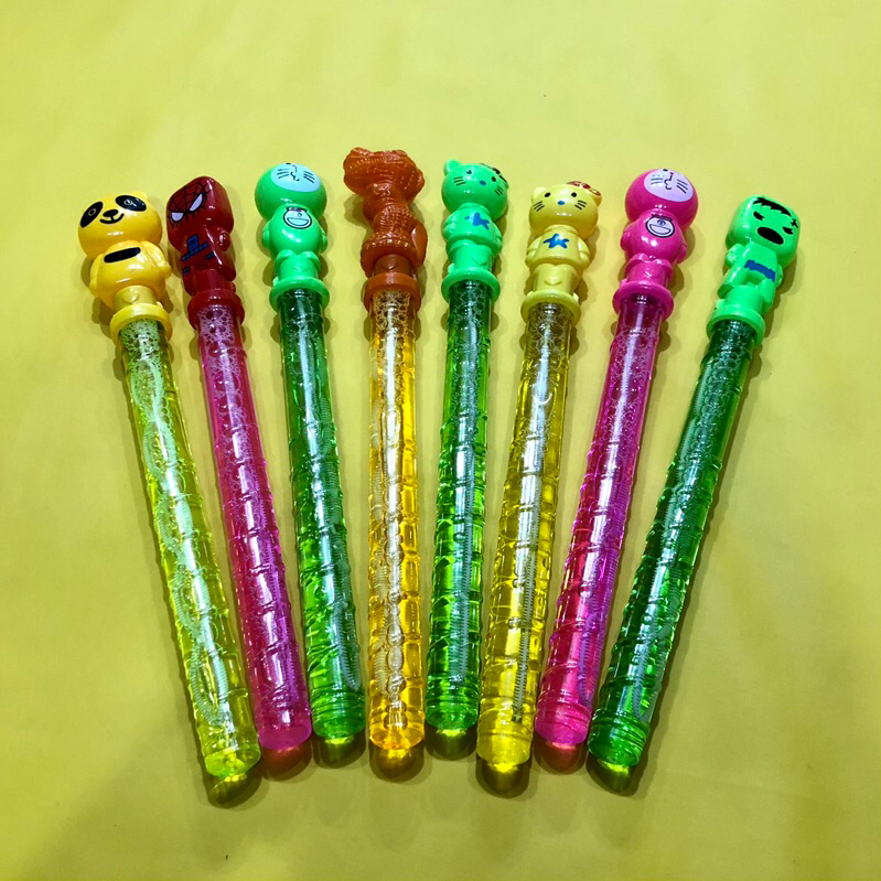 Mainan Bubble Stick Sabun mainan bubble gelembung mainan edukasi anak stik ecobonekaindo