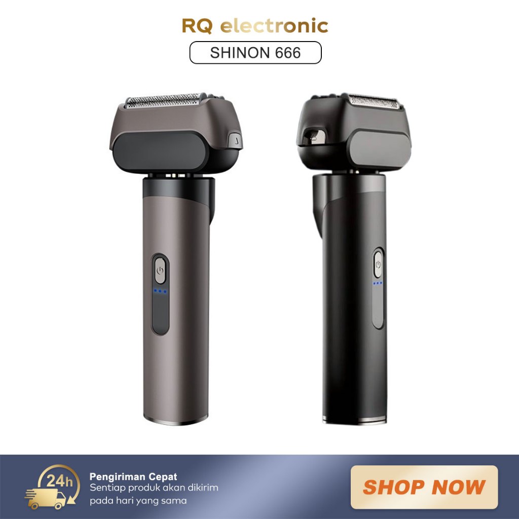 SHINON 666 Alat Cukur Rambut Elektrik/Alat Cukur Rambut Elektrik Original/Kumis/Jenggot/Alat Cukur R