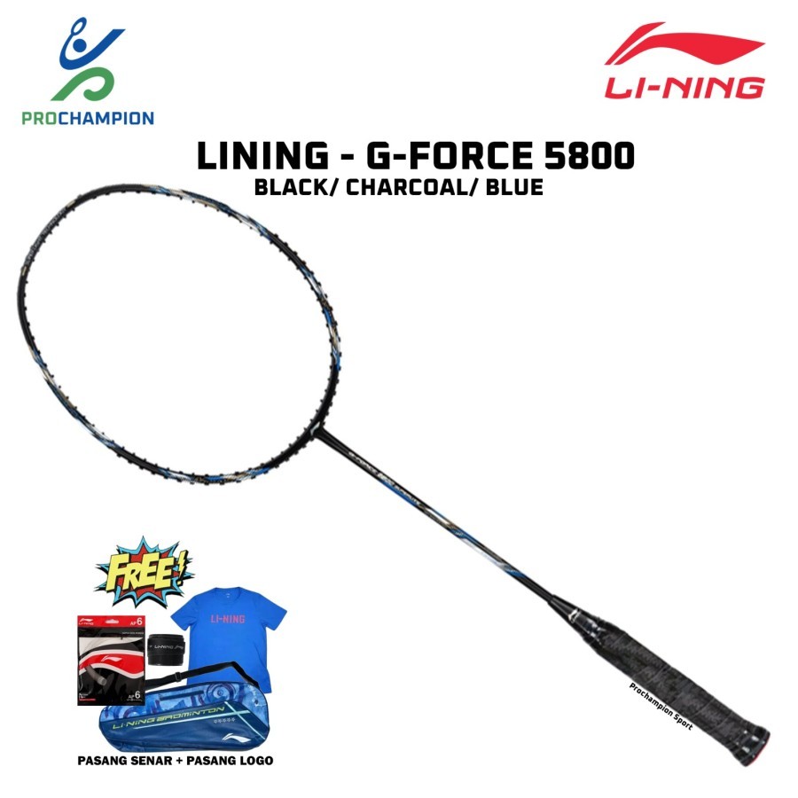 Raket Badminton Lining G Force 5800 S Badminton Racket G FORCE 5800 S