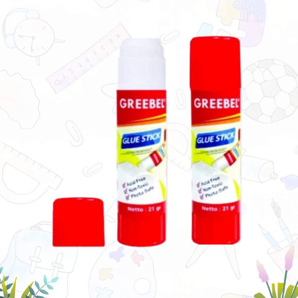 

GLUE STICK GS 1921 / LEM KERTAS STIK GREEBEL - 21 gr (PCS)
