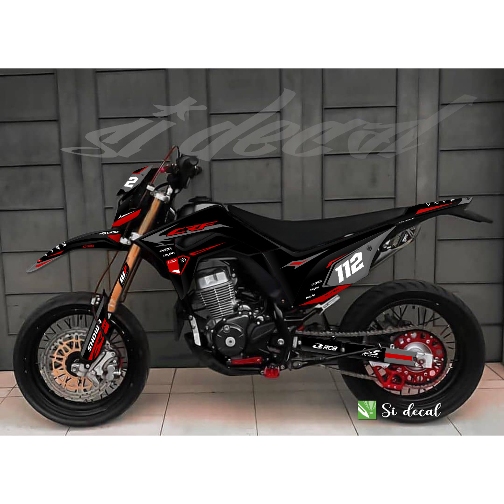 stiker decal crf 150L full body free request custom bagus keren
