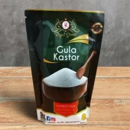 

CASTOR SUGAR ROYAL SEMUT 500 GR / CASTER SUGAR / GULA KASTOR 500 GRAM