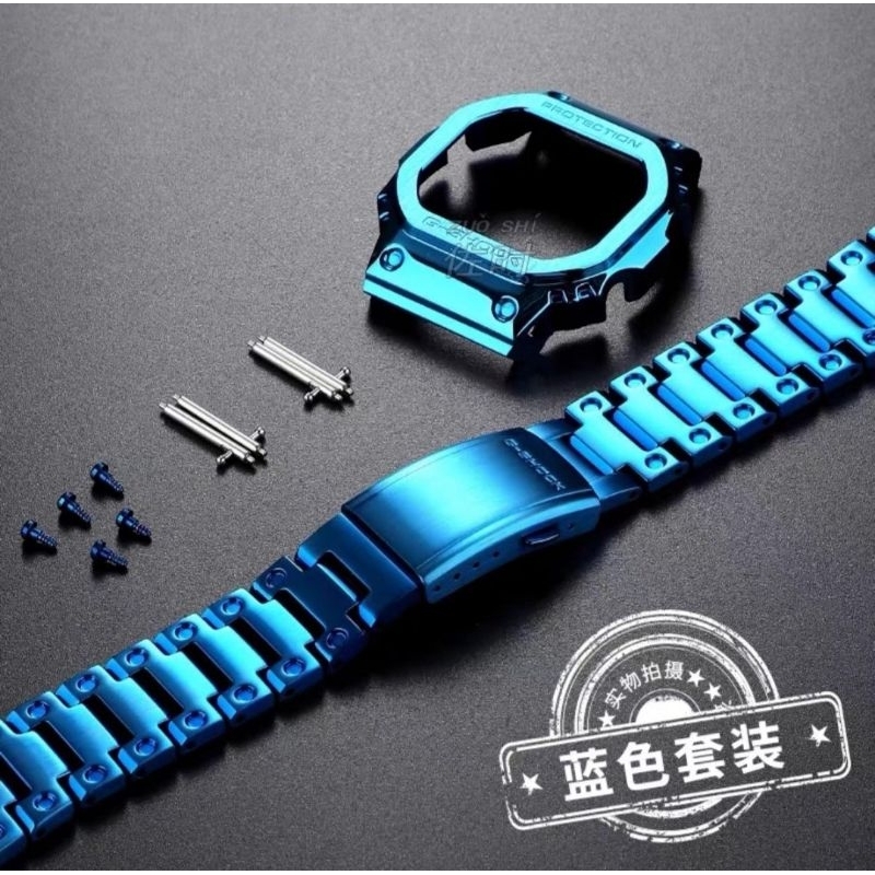 (BACA DESKRIPSI) BEZEL STRAP DW 5600 & GW M5610 SERIES METAL NEW