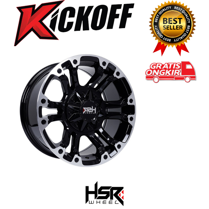 VELG MOBIL RING 17 LUMBIS HSR BUAT PAJERO FORTUNER HILUX DC TRITON STRADA DLL