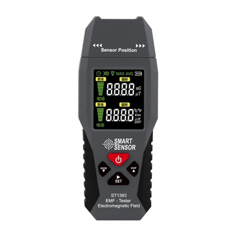 ST1393 EMF Smart Sensor Meter Detektor Radiasi elektromagnetik