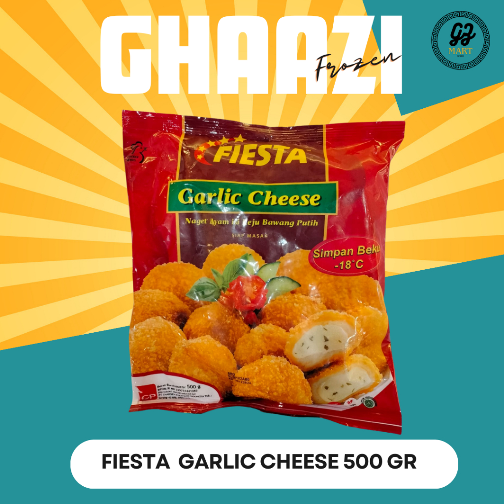 

FIESTA GARLIC CHEESE 500 GR