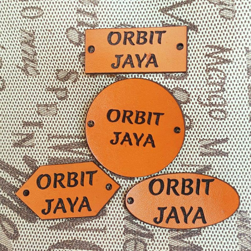 

label kulit asli grafir