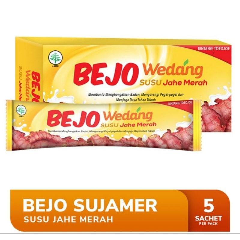 

BEJO Wedang Susu Jahe Merah 5 x 10,5 g