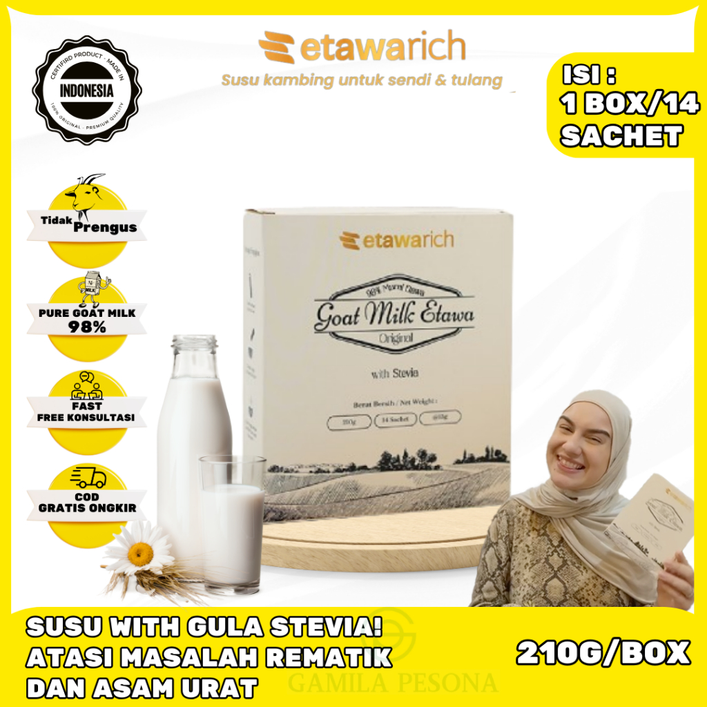 

Susu Kambing Etawa Susu Terapi Nyeri Sendi Terbaik Atasi Masalah Asam Urat Rematik