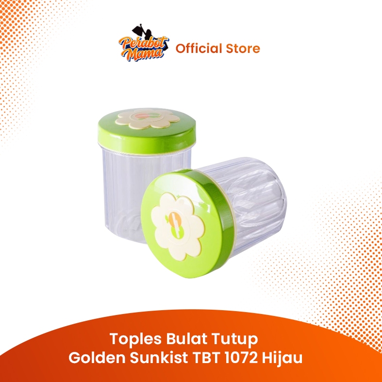 TOPLES BULAT TUTUP GOLDEN SUNKIST TB 1072/TBT 1072 HIJAU