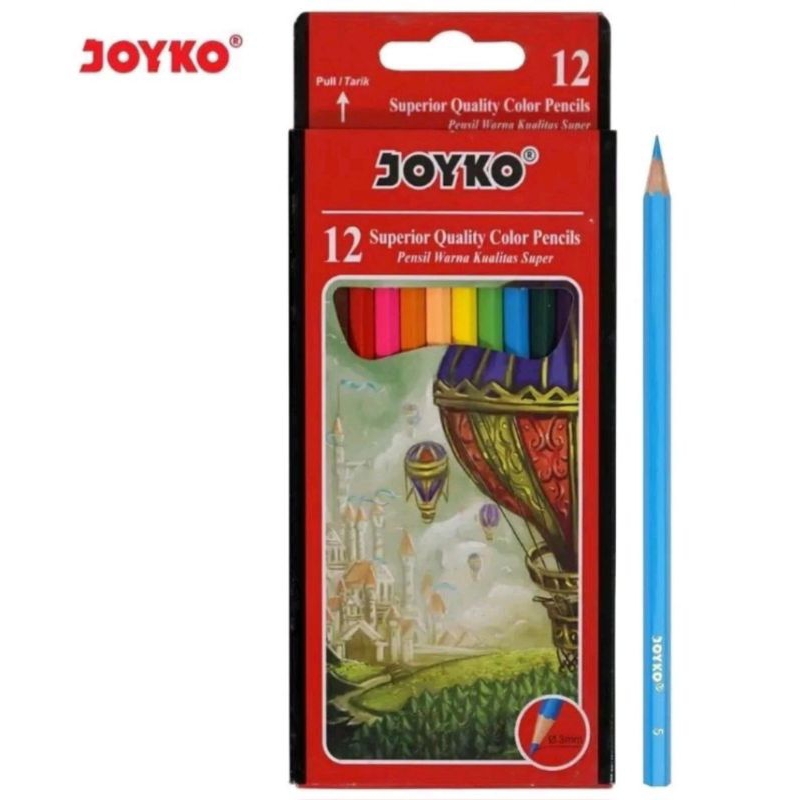 

Pensil 12 Warna Joyko