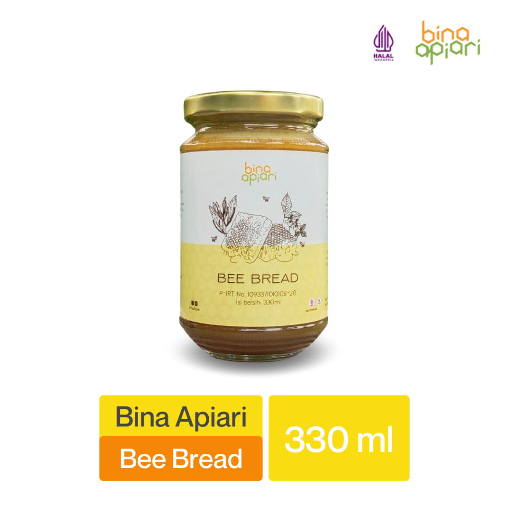 

Bina Apiari Bee Bread 330ml Bee Pollen Probiotik lebah Apis mellifera